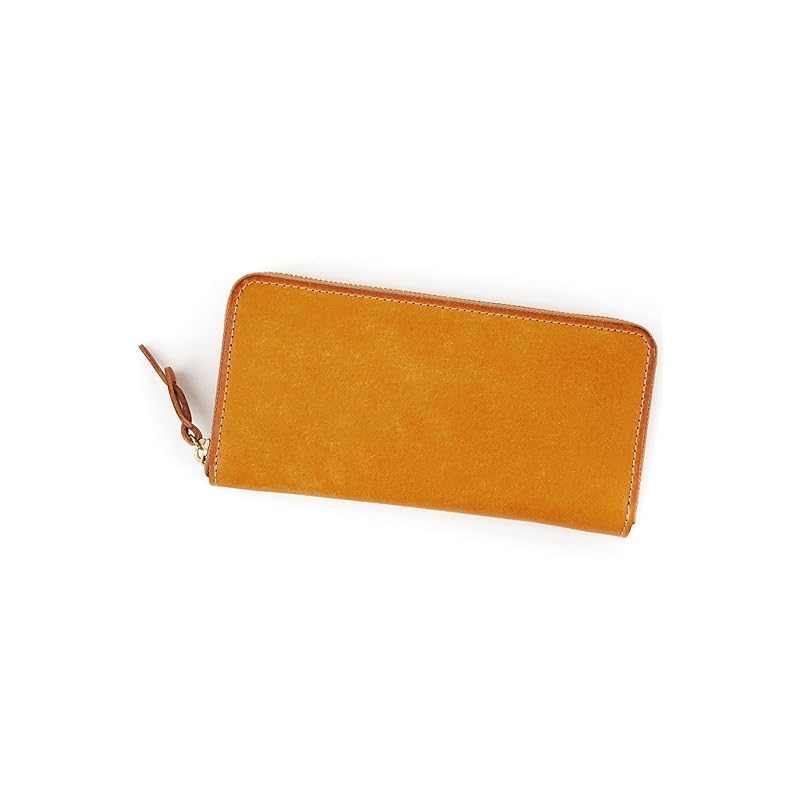 

[Corbo] long wallet round zipper men s yellow CO-1LN-1711-51