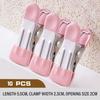 ?10Pcs Stainless Steel Clothespins Laundry Clothes Pegs Pants Hanger Portable Hanging Clothes Clips Closet Clothes Organizer