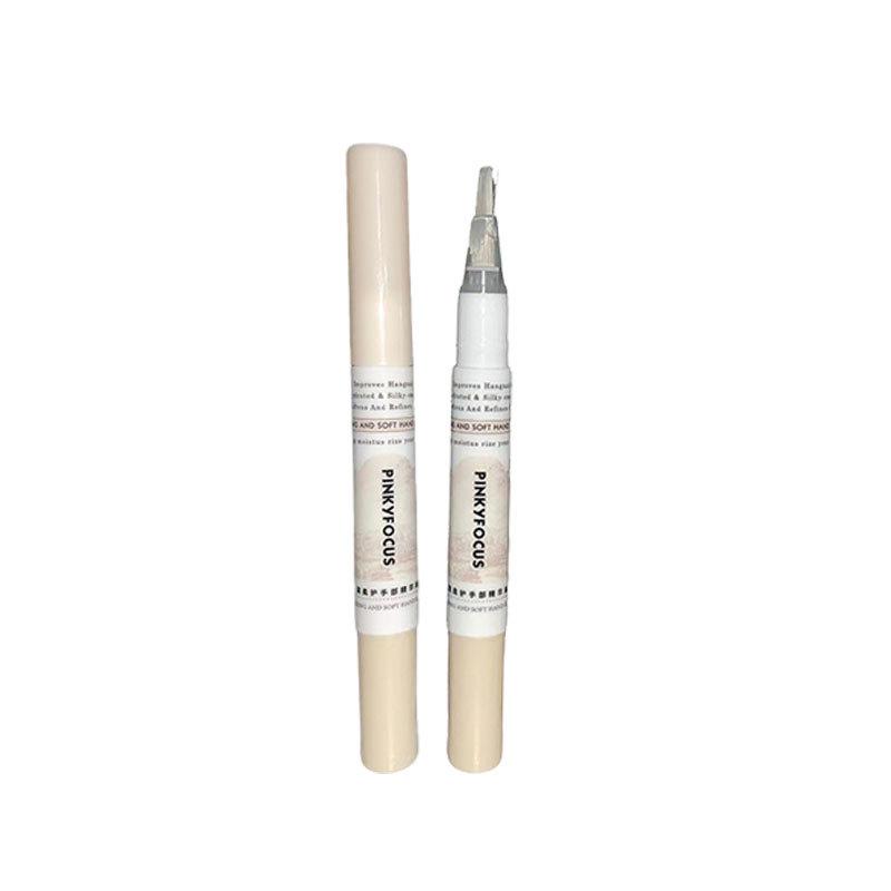 Qin Run Soft Protective Hand Oil: Anti-Split Nude Nail Care Essence Pen with Cuticle Treatment