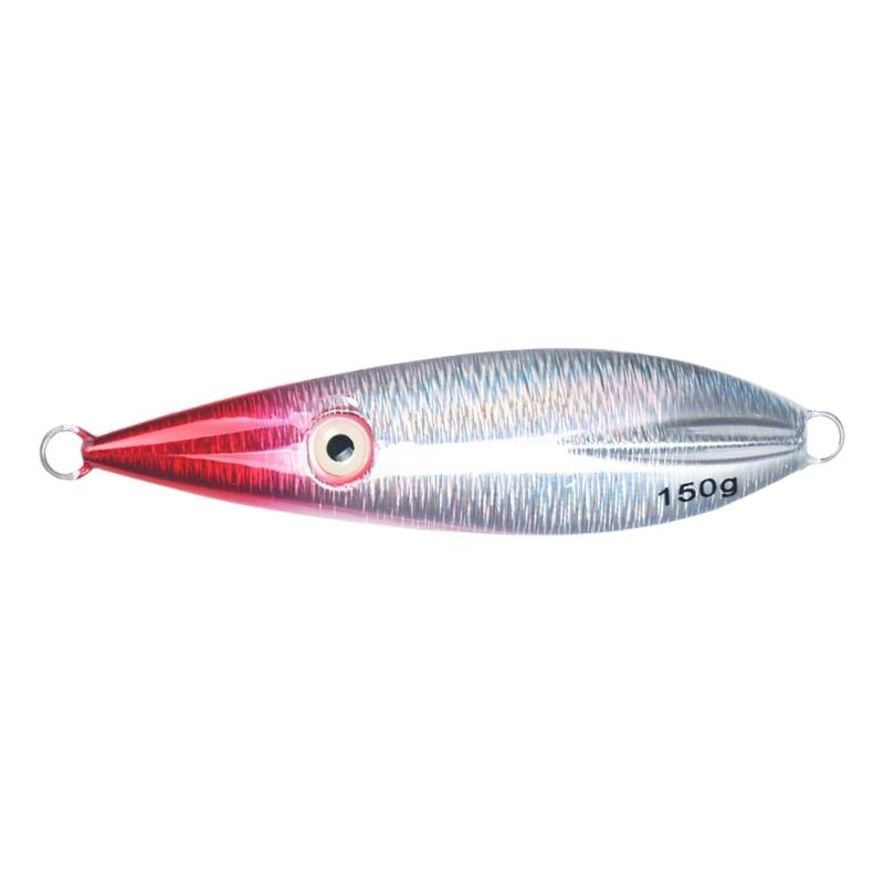Metal Cast Jigging Lures High Reflective Baits 11.4cm Casting Jigs Slow Sinking Fishing Baits Lure Multiple Color