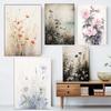 1pcs Posters for Wall Art Canvas Painting Decorative Paintings the Beauty of Nature Beautiful Flowers Decor for Room Home Garden