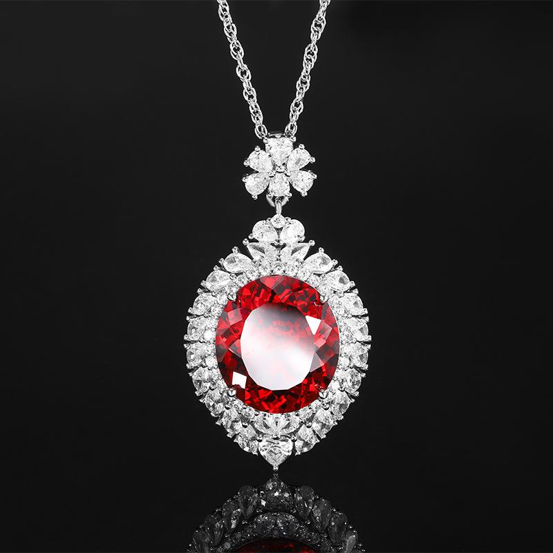 

Ювелирные изделия Медное основание с золотым покрытием Имитация огранки «Птичье гнездо» Яйцевидный Легкая роскошь Большой кулон Основной камень 18 * 20