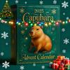 Chilliest Holiday Countdown 2025 Capybara Advent Calendar 24 Days Christmas with Quirky Decor Pcs 2D/3D Ornaments Surprise Gift for Whimsical