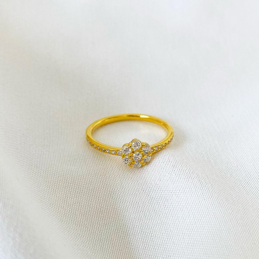 Tancise Femei Clasic 925 Inel cu zirconiu din argint Sterling Bijuterii pentru dama Cadou de petrecere de promisiune de nunta