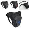 Bolsa de pierna para motocicleta Impermeable Oxford Riñonera de caída Cinturón Cadera Trasero Estilo Militar