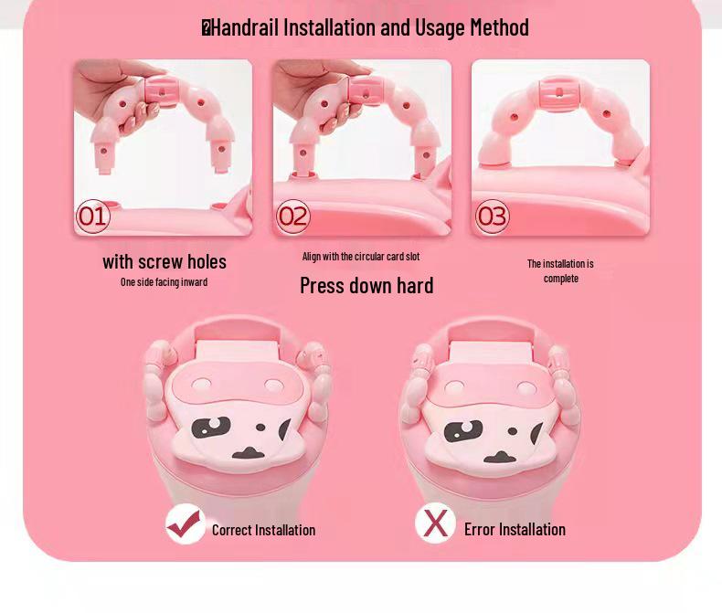 Child Potty Training Toilet for Boys and Girls: Small Home Urinal