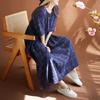 New  Vintage Plaid Summer Dress Women Plus Size Casual Oversize Loose Basic Dress