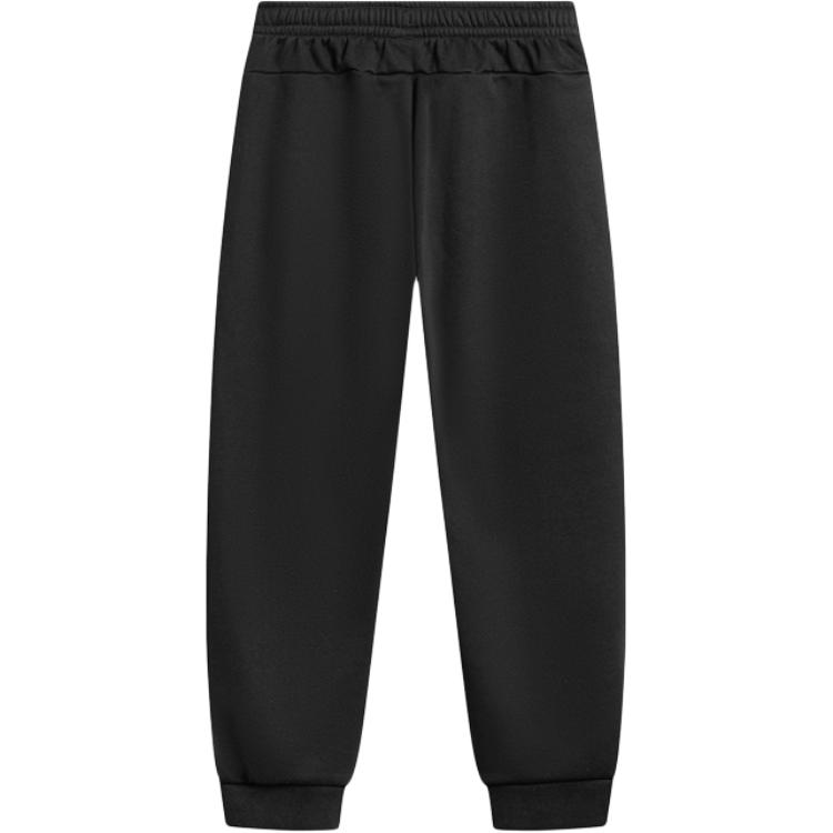 Li Ning Sports Lifestyle Series Fitness Series Fleece Lined Pullover Sweatshirt And Cuffed Warm Pants Casual Sports Set Men sets AWDVE41-1+AKLUC35-1