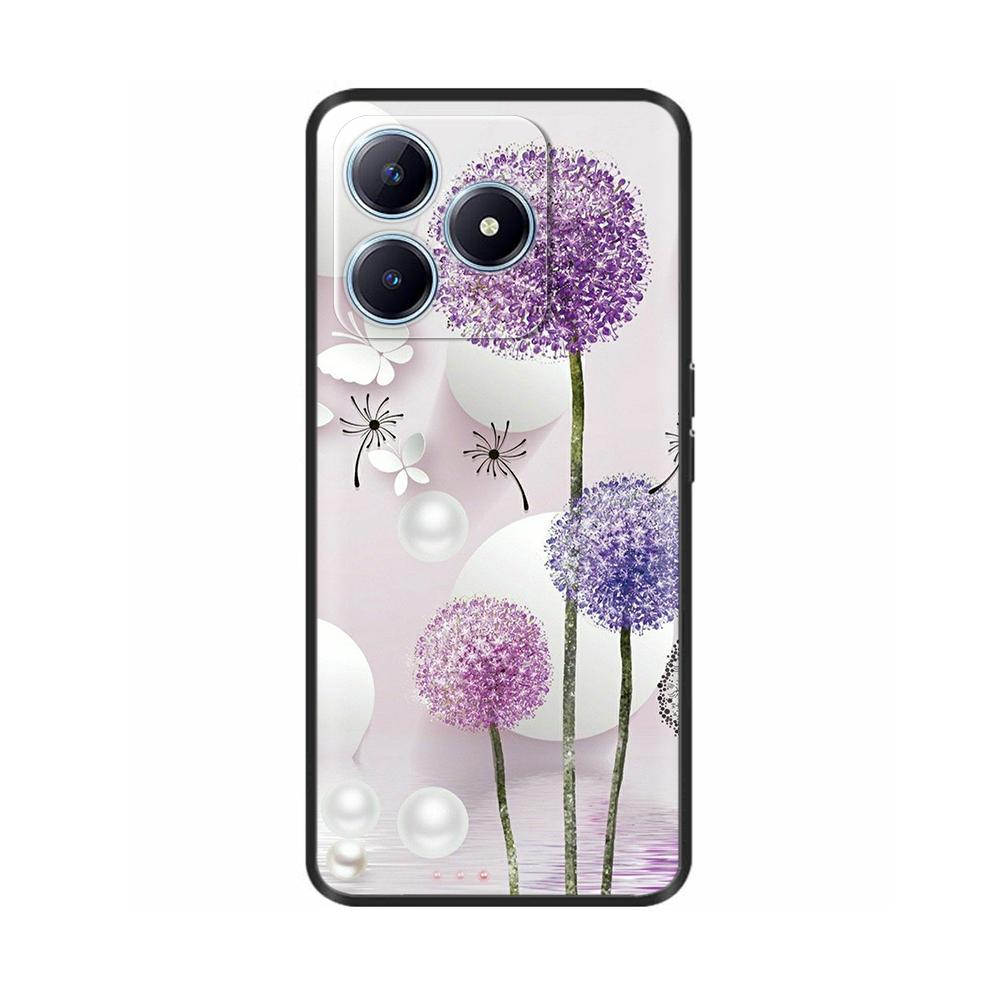 For Realme C61 Case Realme C63 Phone Cases Cartoon Full Coverage Cover Soft Liquid Silicone Case For Realme C61 C63 RealmeC61