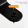 20 Pcs Black Iron L-shaped Corner Code with 40 Screws Anti-rust and Easy To Install Multi-purpose Fixing Bracket