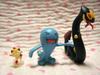 Takara Tomy 3D Encyclopedia SPECIAL 02 the Visitor from the Figure Set of 3 Pokémon ~Deoxys, Sky~ [Meowth/Seviper/Wobbuffet]