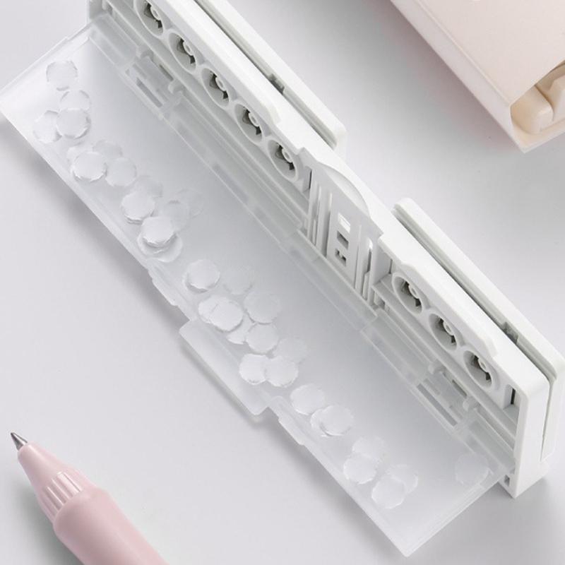 

High Quality 8 Holes Hole Punch Portable Paper Puncher Tools Durable 8 Holes Manual Punch Convenient Lightweight Puncher