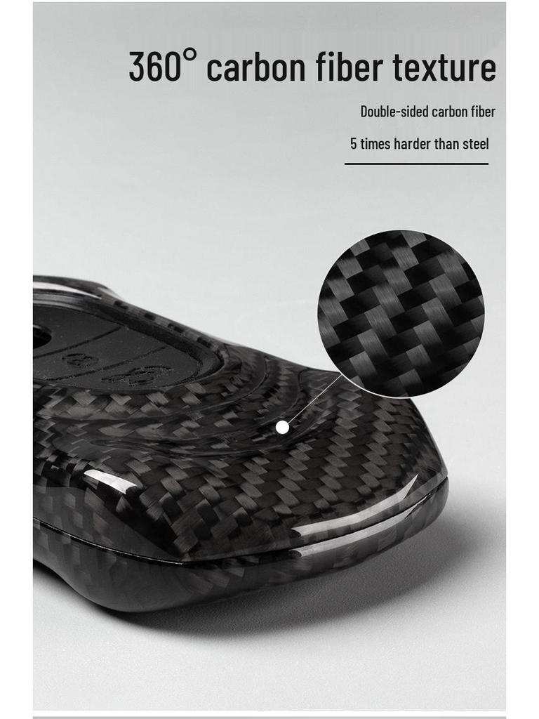 T-Carbon Real Carbon Fiber Key Shell for S480, S580, EQS680, C260L, GLC.