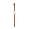 J-AXIS Watch, Small Thin Belt Watch, Water Resistant to 10 ATM, Nickel Free Plating, Delicate Look, Simple, Easy to See, Business, Student, HL281-BE,