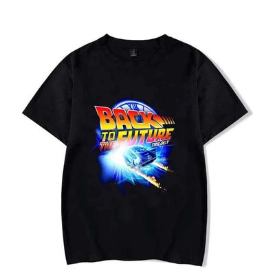 Hot Back To The Future T Shirt Men_women's Funny T-shirt Casual Cool Street Wear Fashion T Shirt Couple Hip Hop Shirt Top Summer
