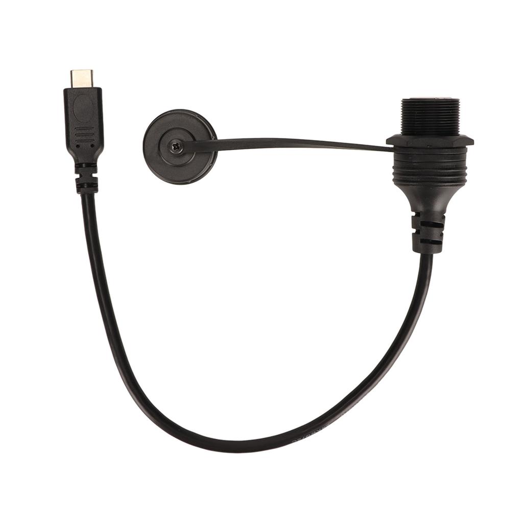 Type C to USB B Cable Waterproof Embedded Installation Extension Cable for Printers Cars Ships Yachts Dashboards