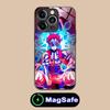 Demon Slayer Akaza Phone Case for iPhone 16 15 14 13 12 11 Pro Max Plus Mini MagSafe Glass Colour Printing Cover Smartphone