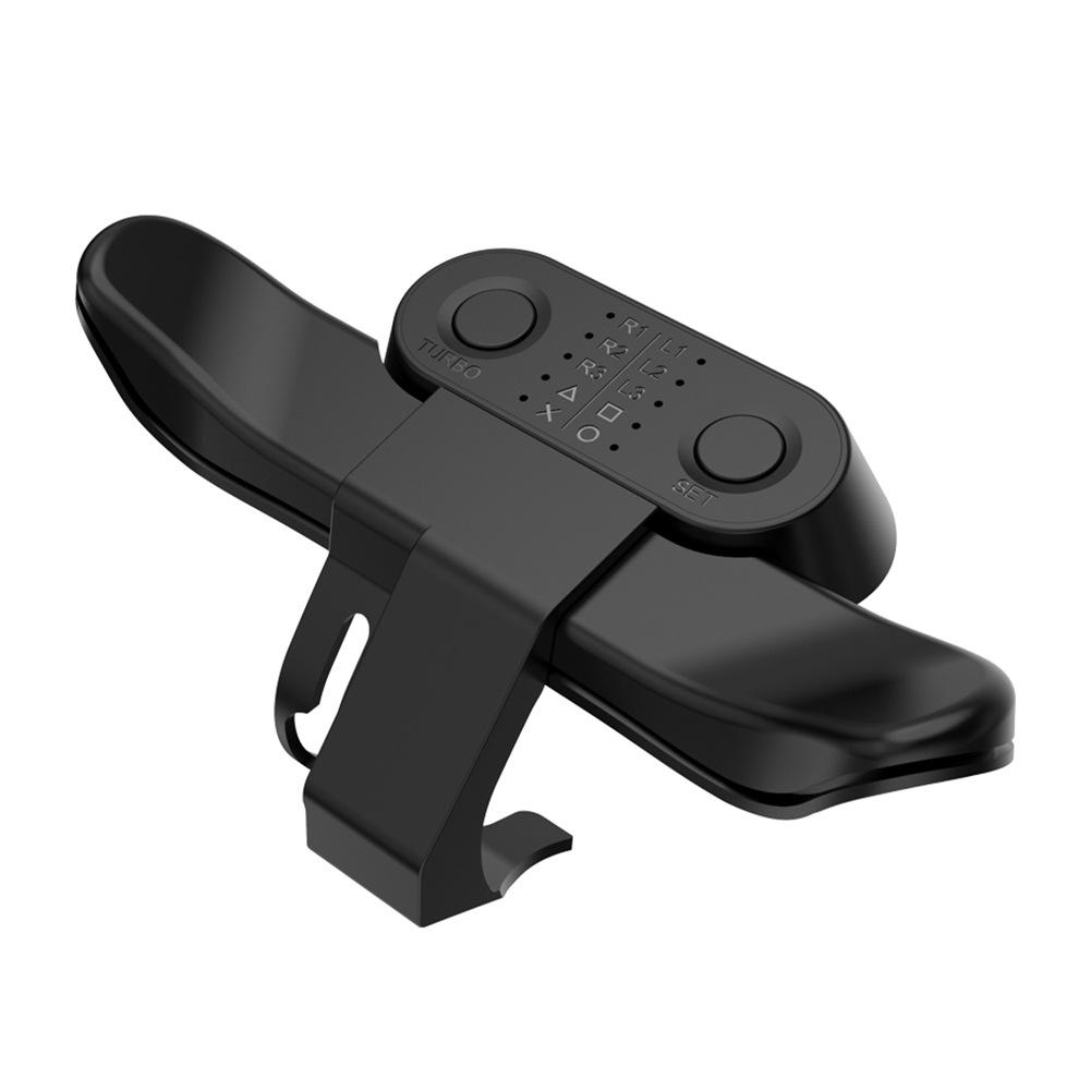Back Button Accessory Dominator Mod Kit Compatible with PS4 Controller, Paddles with Turbo and Memory Function, Plug and Play