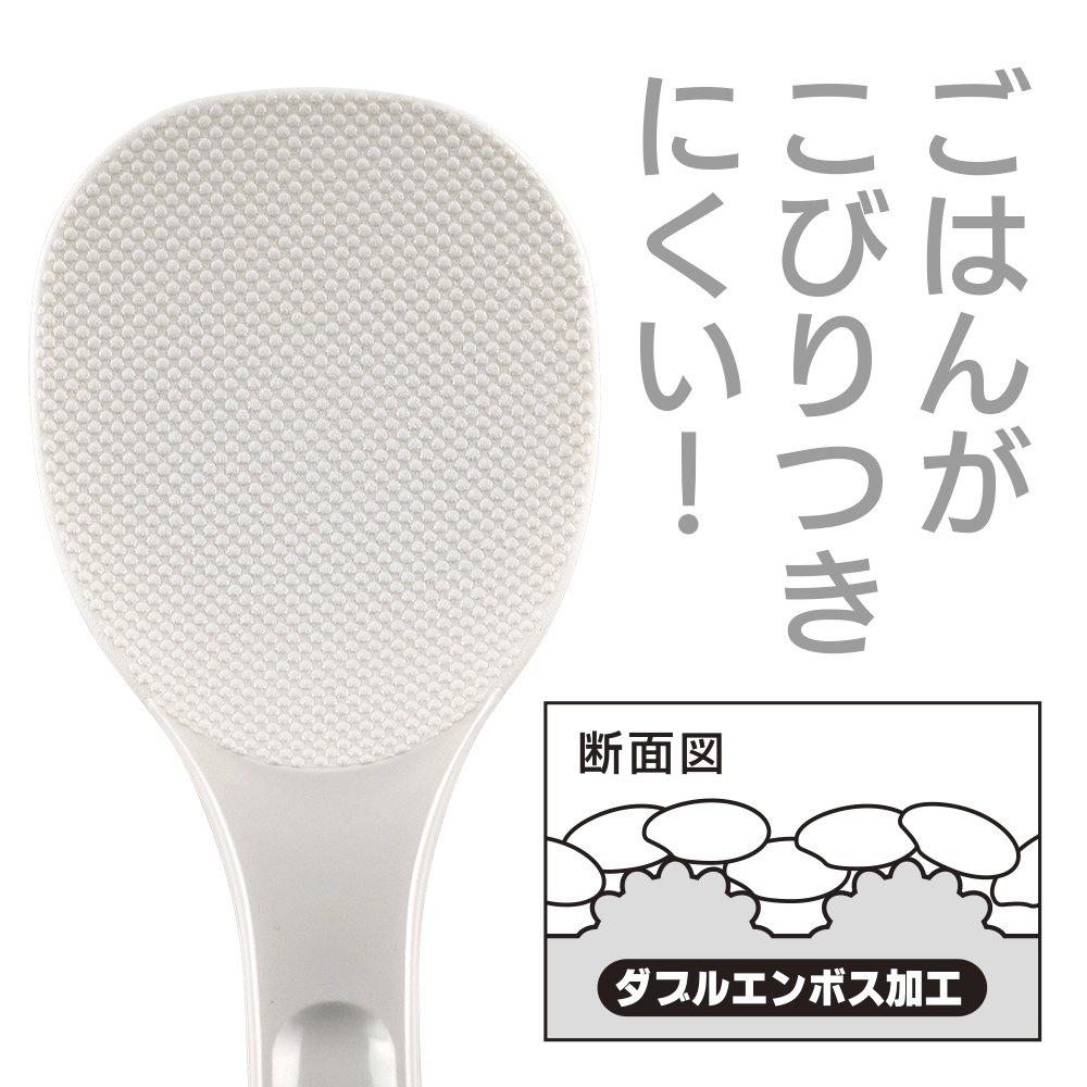 Wahei Freiz Kommerzieller Reispaddel, doppelwandig, 36cm, Antihaftbeschichtet, Geprägt, Japan, KR-6985