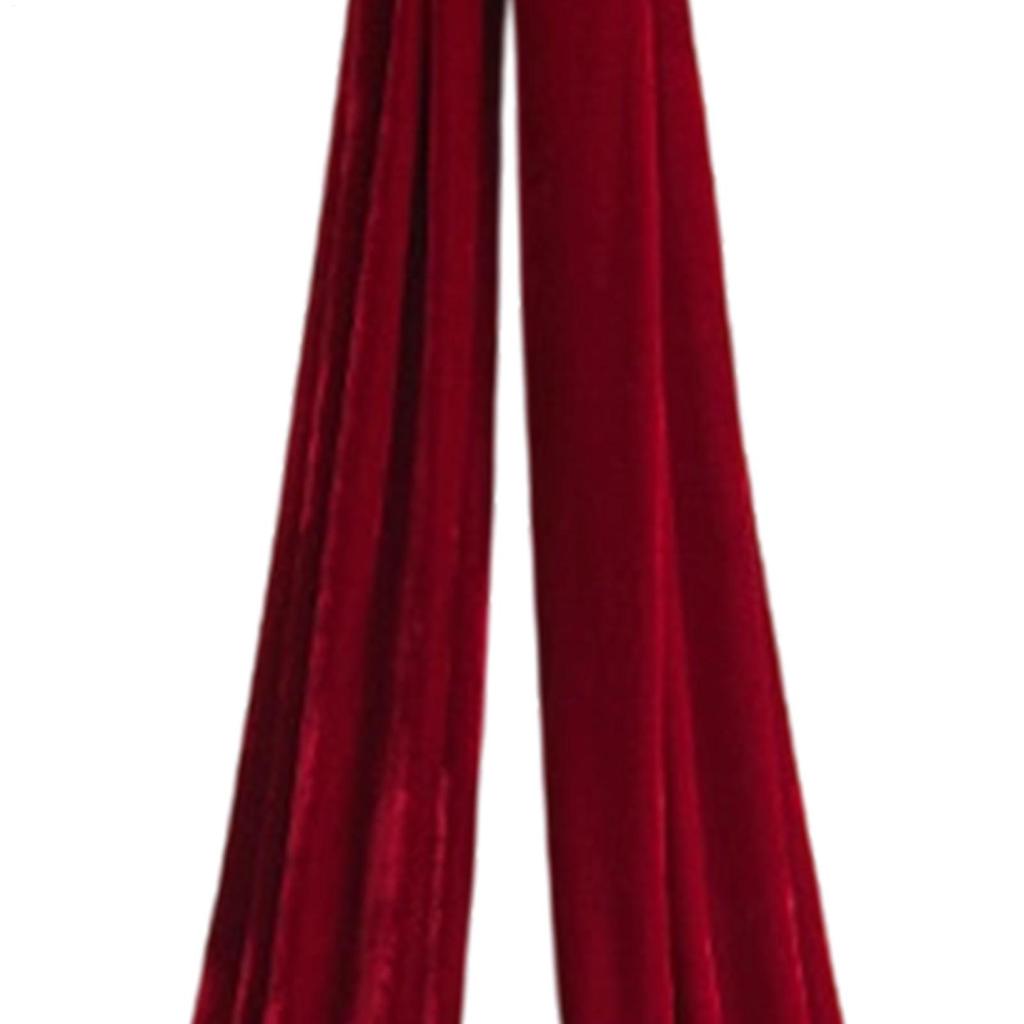 Christmas Tree Bow Topper 70.8 Inches Red Large Velvet Party Supplies Big Christmas Bows For Fireplace Mantels Front Doors