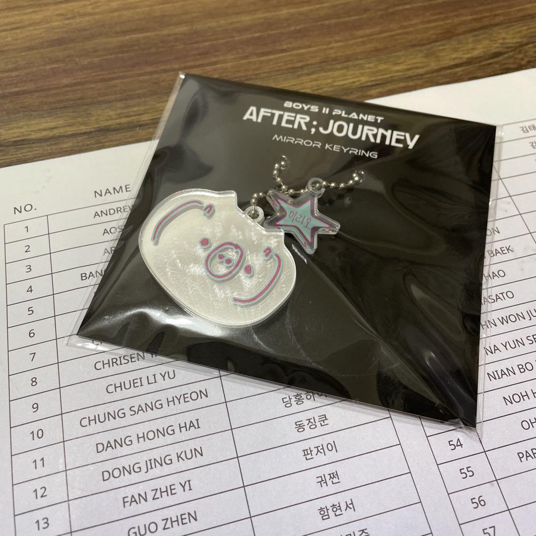 

[USED] BOIPLA2 Korean Archive Exhibition Mirror Key Ring Irio