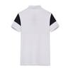Neues Herren-Freizeit-POLO-Shirt Digitaldruck gestreift Knöpfe Revers Top T-Shirt