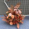 Champagne Matrimonio Fiori Artificiali Fila Feste Centrotavola Arco Decorazione Parete Finestra Sfondo Disponi Oggetti di Scena Foglia Appesa Floreale