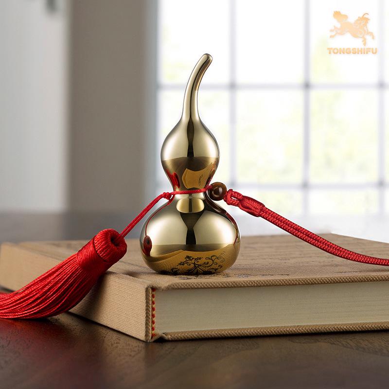 Good Luck Copper Gourd Office Decor Pendant