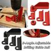 Adjustable 0-90° 5-Angle Adjustable Drilling Guide Rail Screw Drilling Guide  Drilling Support