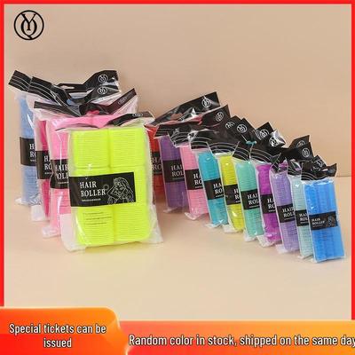 Heatless Spiral Curlers Set for Eight-Character Bangs - Nylon Curling Tools