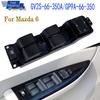 Front Left Electric Power Window Lifter Switch with Mirror Control Button for Mazda 6 2005 2006 2007 GP9A-66-350 Car Accessories