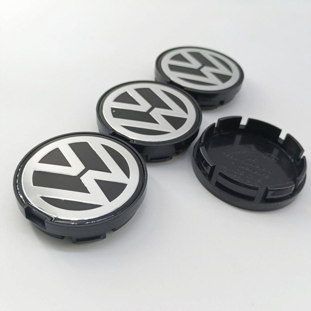 For VOLKSWAGEN VW 40Pcs for Volkswagen 56mm 65mm 70mm wheel cover Golf 4 5 6 7 Polo Wheel Center Hub CapsPassat B5 B6 B7 Touran
