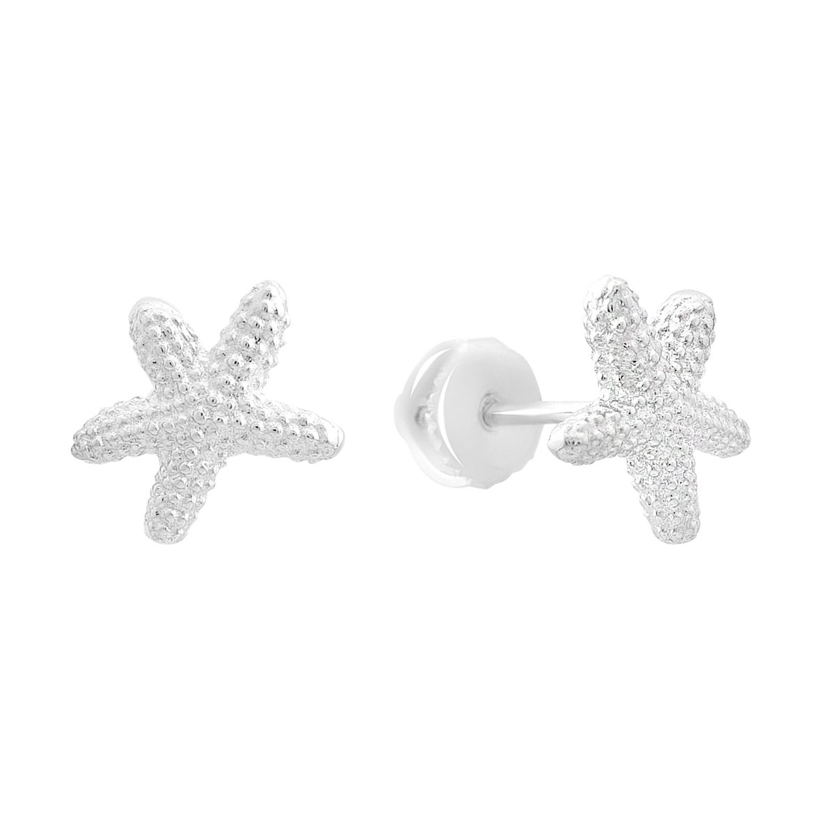 

Silver earrings without stones (2208990)