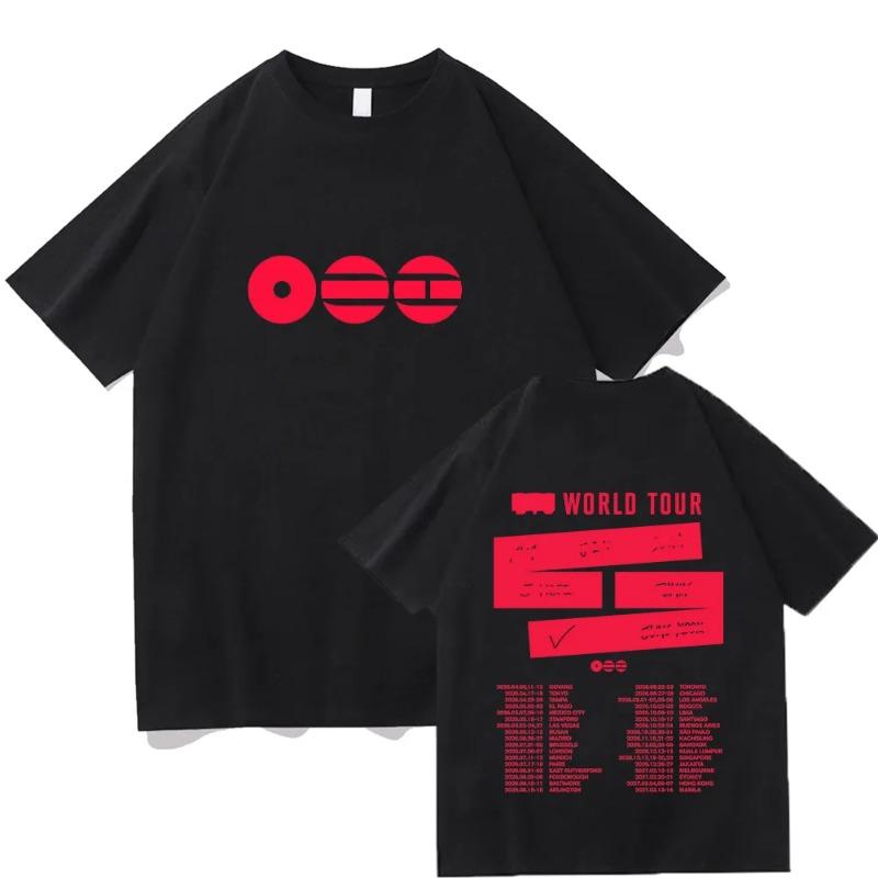 2026 Anuel AA Real Hasta La Muerte T-Shirt Unisex Summer Hip Hop Gothic 100% Cotton Short Sleeve Tour Album T-shirt