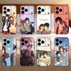 Horimiya Hori And Miyamura Phone Case Silicone Black Soft For IPhone 17,16,15,14,13,12,11,SE,Plus Pro Max