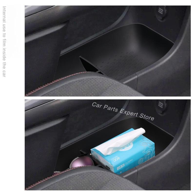 For Smart #3 Center Console Lower Storage Box Car Organizer Tray Auto Lower Dashboard Tidying Case Pad Interior Modification
