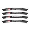 RE334Pcs Aluminium GR Sport Logo Wheel Rim Stickers Emblem Badge For Toyota Gazoo Racing YARiS Corolla RAV4 C-HR Camry Supra Prado