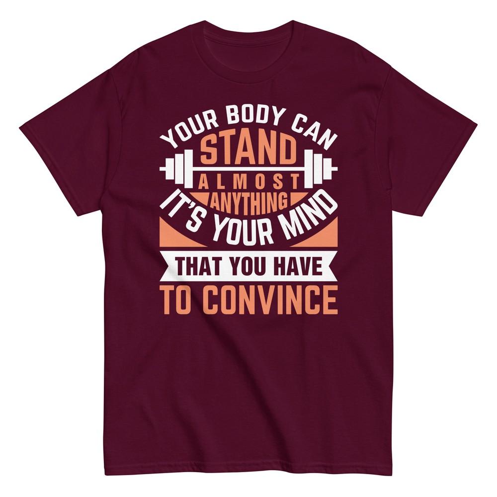 

Спортзал, Бодибилдинг, Тренировки, Воркаут, Бокс, ММА Унисекс Футболка M