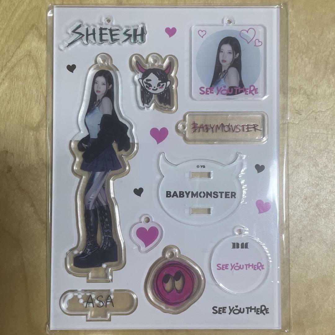 

[USED] BABYMONSTER Fanmi MD DIY Acrylic Kit Asa