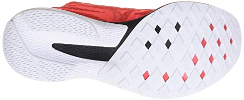 Mizuno Wave Aero 19 Running Shoes, Lightweight, Men's, Red/Red/White, Size 22.5 Cm, 2E, for Jogging, Marathons, Sports, and Training