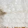 1 Yards Embroidery Fabric White Floral Mesh Lace Fabric For Diy Women Wedding Bridal Dress Cheongsam Lolita Clothes