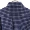 MAX MARA made in Italy Check Pattern Long sleeve shirt M Bluish Women Used