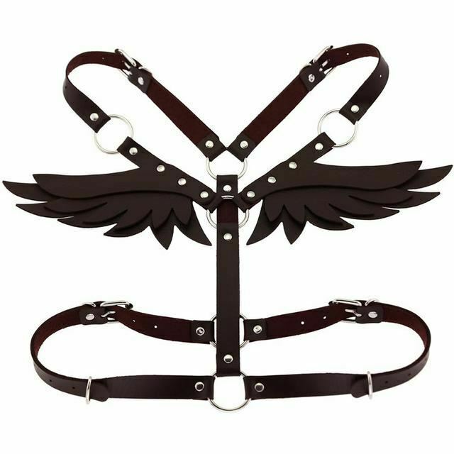 Angel Wings Body Harness 16 Colours Fetish Clothing Clothing