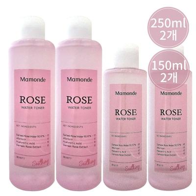 Rose Water Toner Rose Water 2x 250ml + 2x 150ml