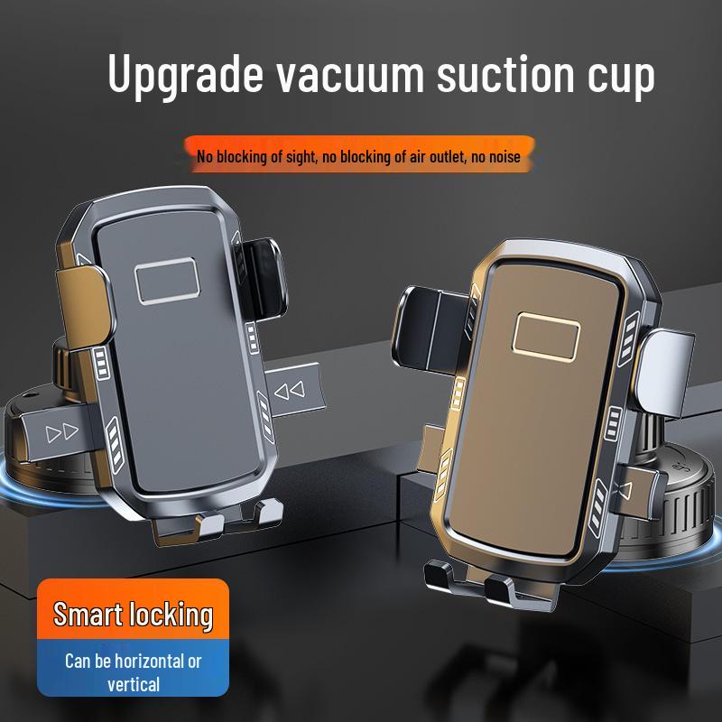 2025 Vacuum Suction Car Phone Mount: Innovative In-Car Navigation Holder