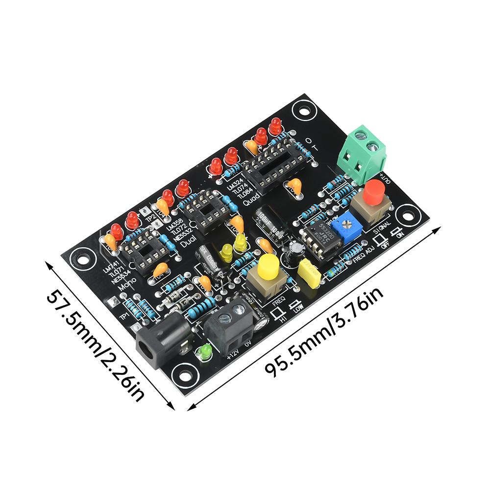T2 Amplifier OP AMP Tester For Single Mono Dual Quad OPAMP Chip High Speed Low Differentiation Tester Board Electronic Kit