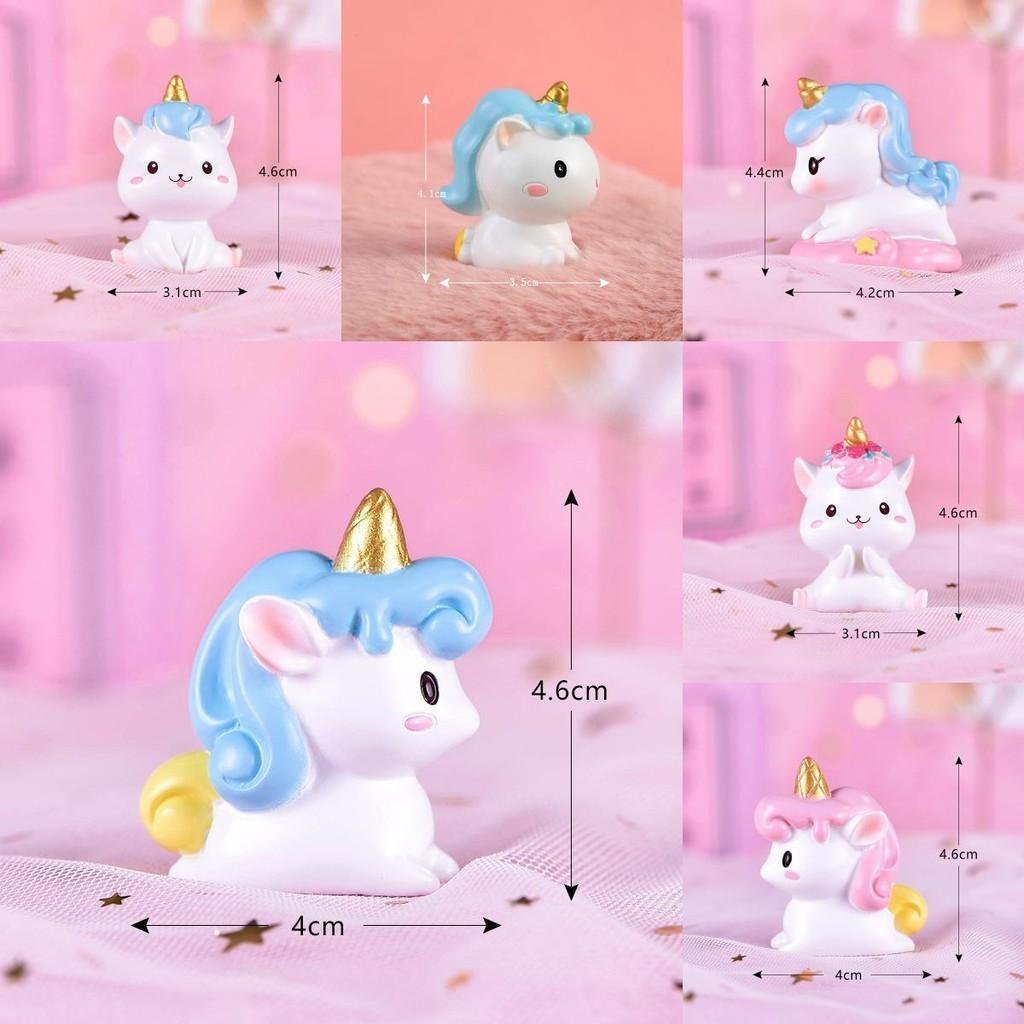 Adorable Unicorn Resin Craft For Cute Home Decor Desktop Garden Micro Landscape