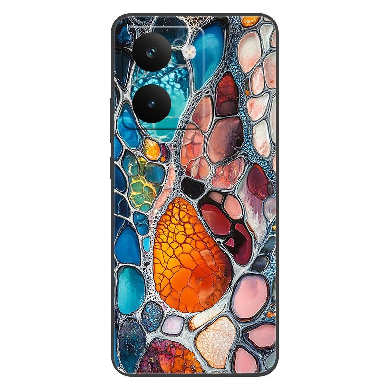 For Realme P3 Ultra 5G Fashion Popular Cover Anti-fingerprint Soft Silicone Back Cover For Realme P3 Ultra Beach Scenery Funda