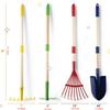 1/4/6pcs Kids Gardening Tools Set Outdoor Digging Weed Toys Detachable Handle for Planting Household Farming Garden Flower