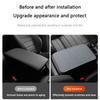 Auto Armlehnenbox Matten Leder Mittelkonsolen Abdeckungen Für Mitsubishi ASX Lancer Pajero Outlander L200 EVO Auto Innenzubehör